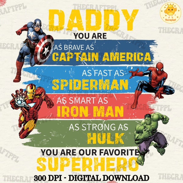 Super Dad Png, Best Dad Ever Png, Cartoon Movie Png, Super Cartoon Png, Gift For Dad Png, Digital Design Download