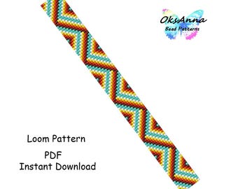 Kralenarmbandpatroon Weefgetouwpatroon Geometrisch armbandontwerp Vierkante steek Miyuki-armband diy Rocaillespatroon Kralenontwerp sieraden