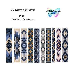 Loom Armband Muster Perlenarmbänder Kit Perlen Webstuhl Kit Muster Miyuki Muster Loom Stitch Armband Design Square Stitch Beadwork Schmuck