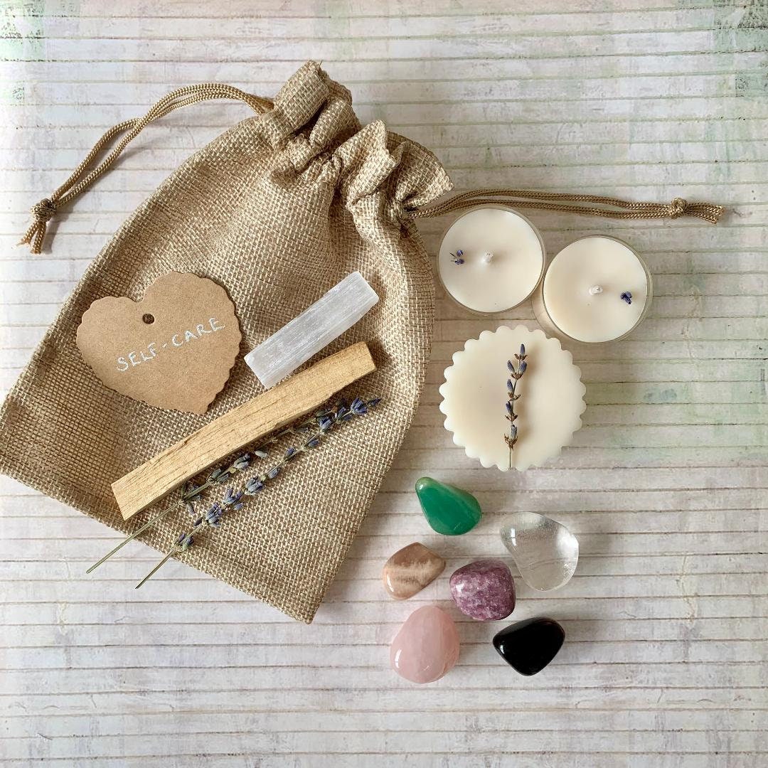 Healing & Bereavement Selfcare Crystal Kit Healing Crystals Etsy UK