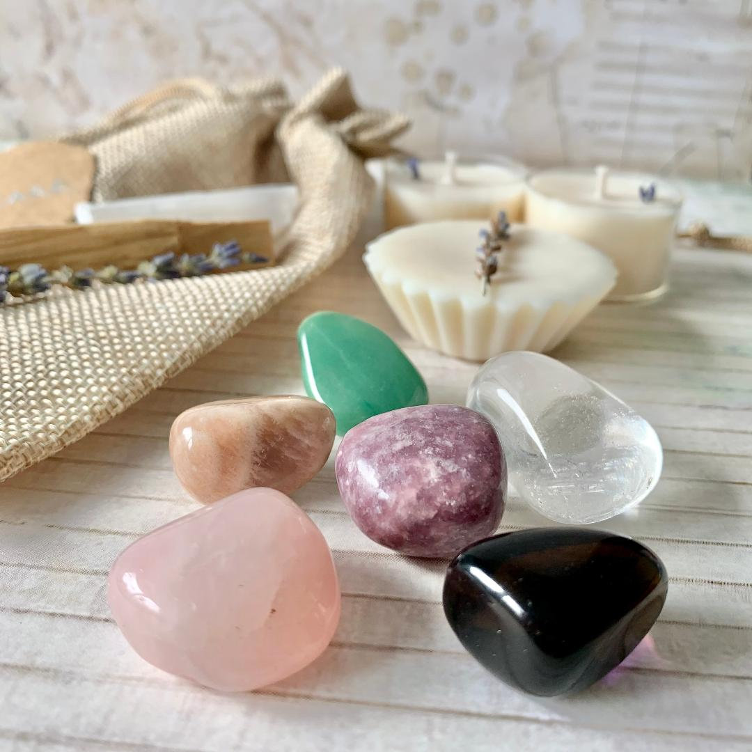 Healing & Bereavement Selfcare Crystal Kit Healing Crystals Etsy UK