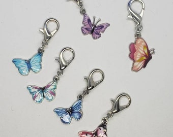 Butterfly Zipper Pull Charms