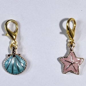 Ocean Zipper Pull Charms