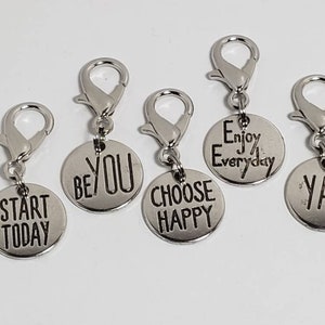 Zipper Pull Charms