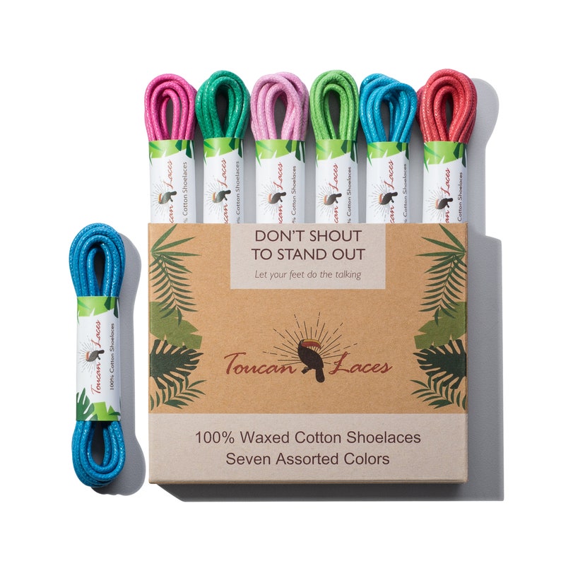 Dress Shoe Laces 7 Pairs in Aqua Blue Laces Hot Pink Shoe Etsy