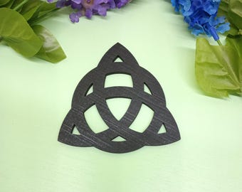Wooden Celtic Knot Cutout, Celtic Symbol Wall Art, Celtic Knot Décor