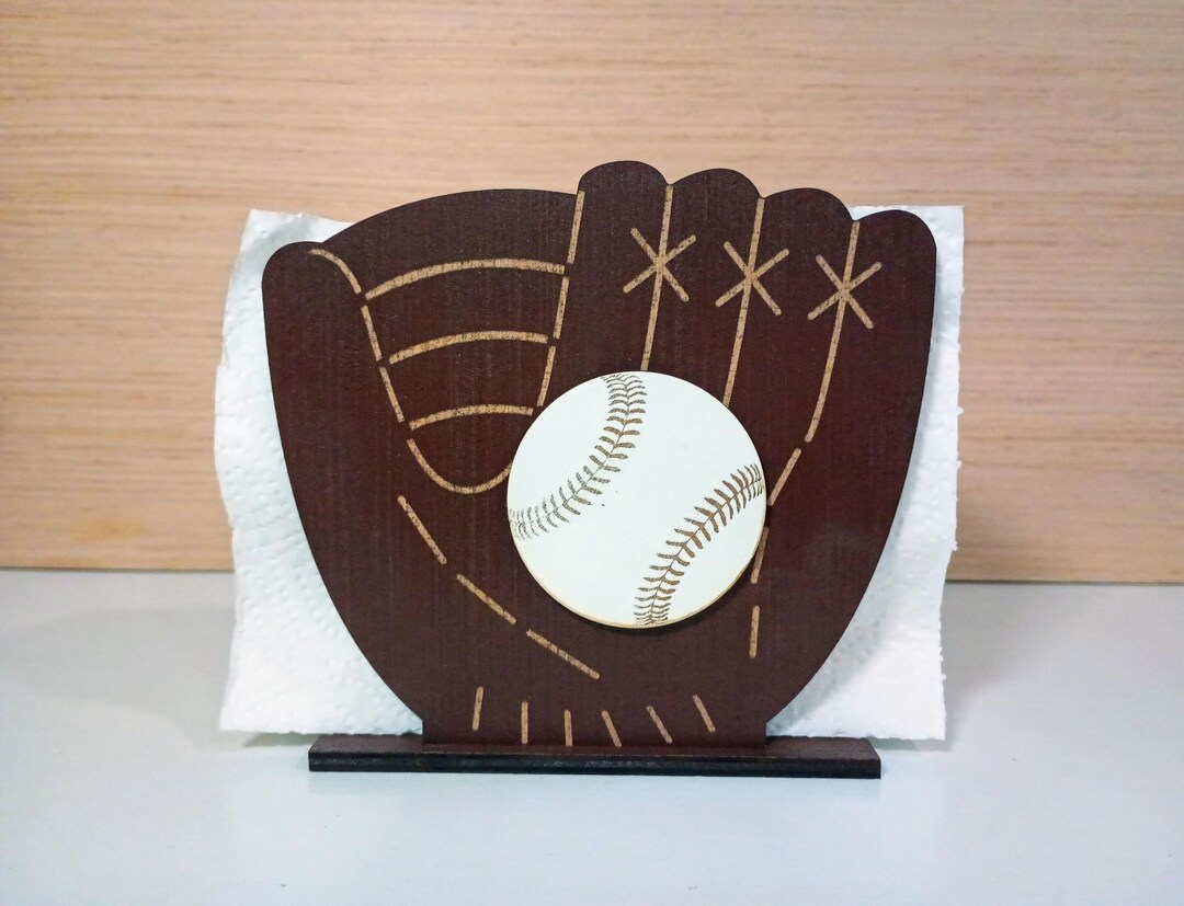 Baseball Themed Napkin Holder, Baseball Table Décor, Baseball Dining ...