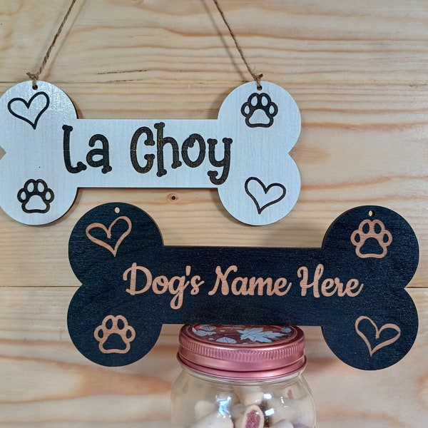 Fresh Look at Wood Dog Sign