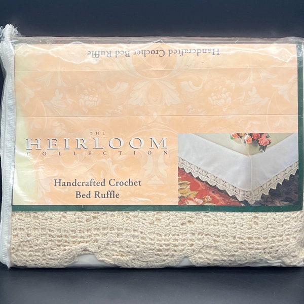 Lace Dust Ruffle Etsy