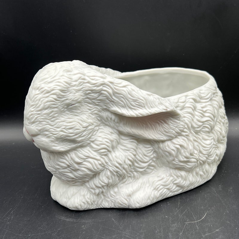 Rabbit Planter - Etsy