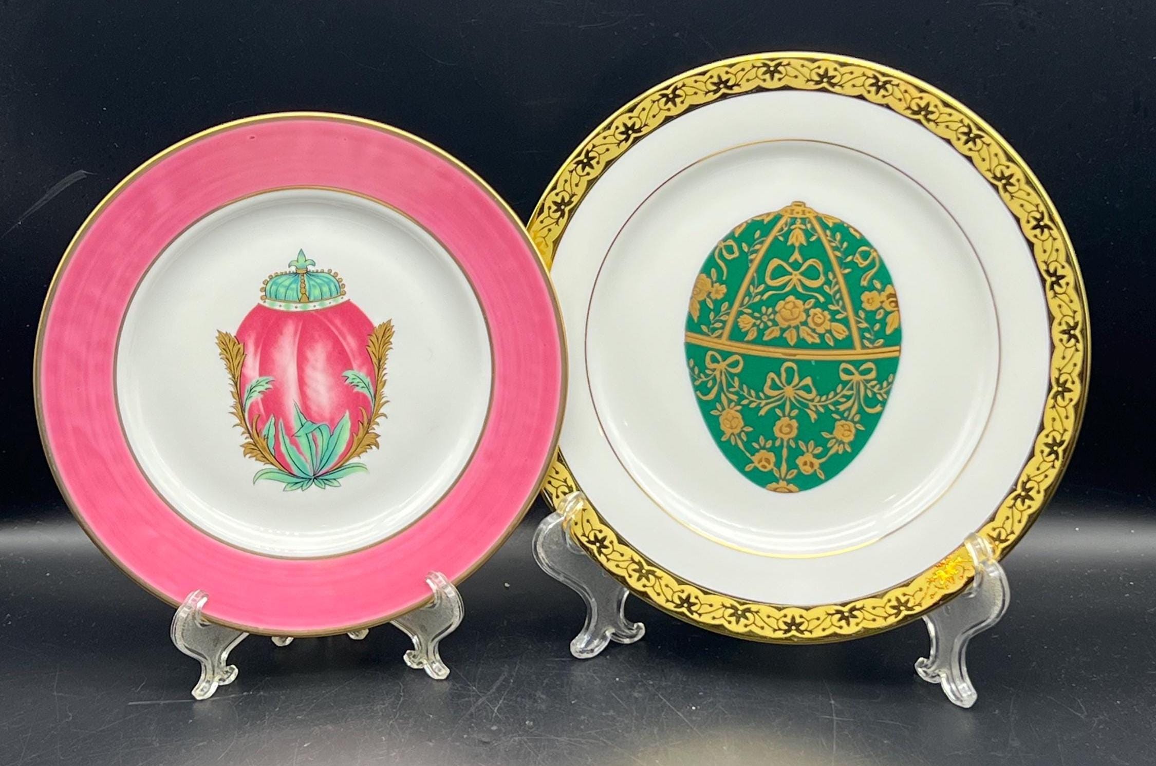 Faberge Egg Salad Plate - Etsy