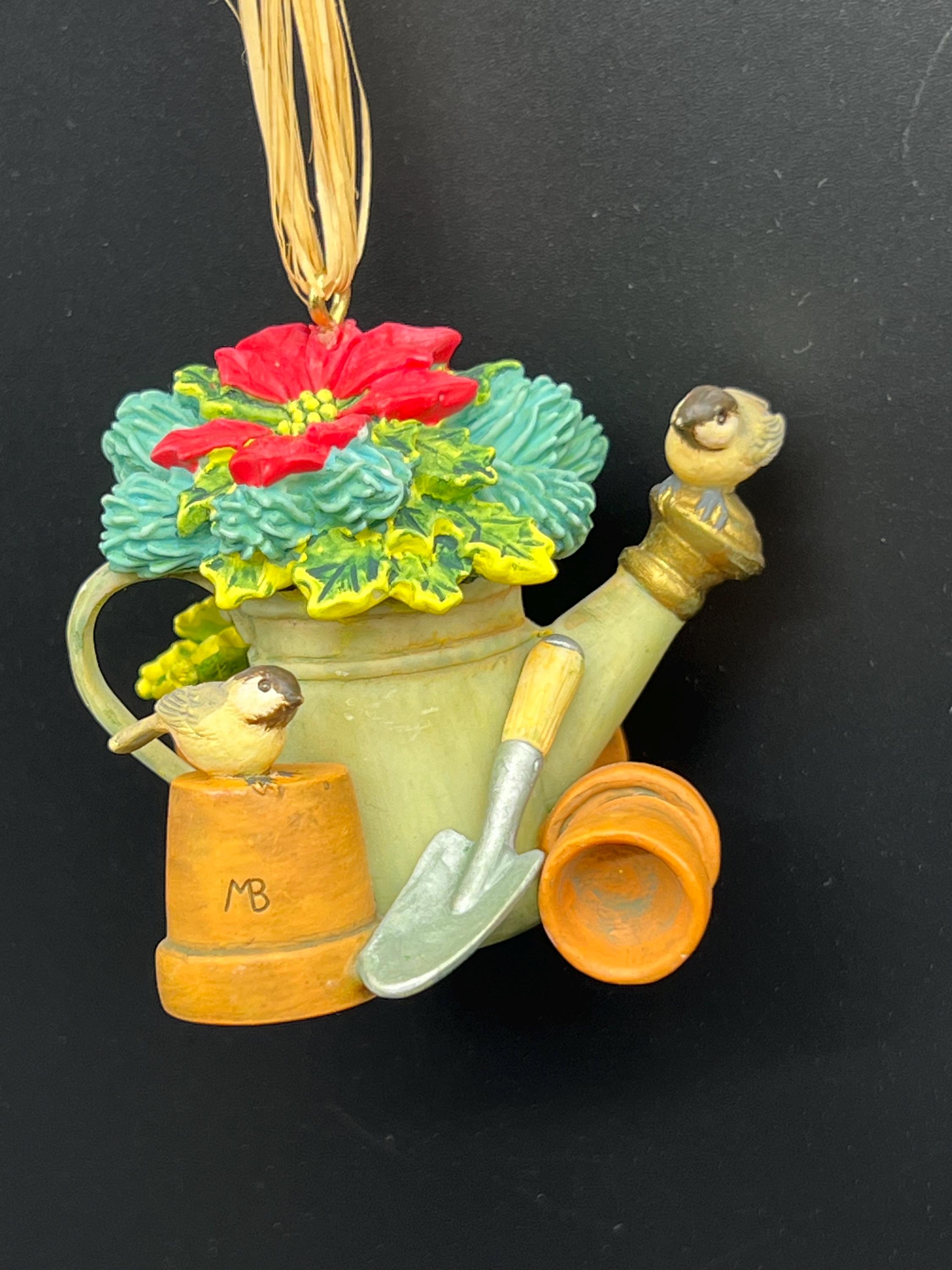 2004 Hallmark Keepsake Nature's Sketchbook Gardening Flowers