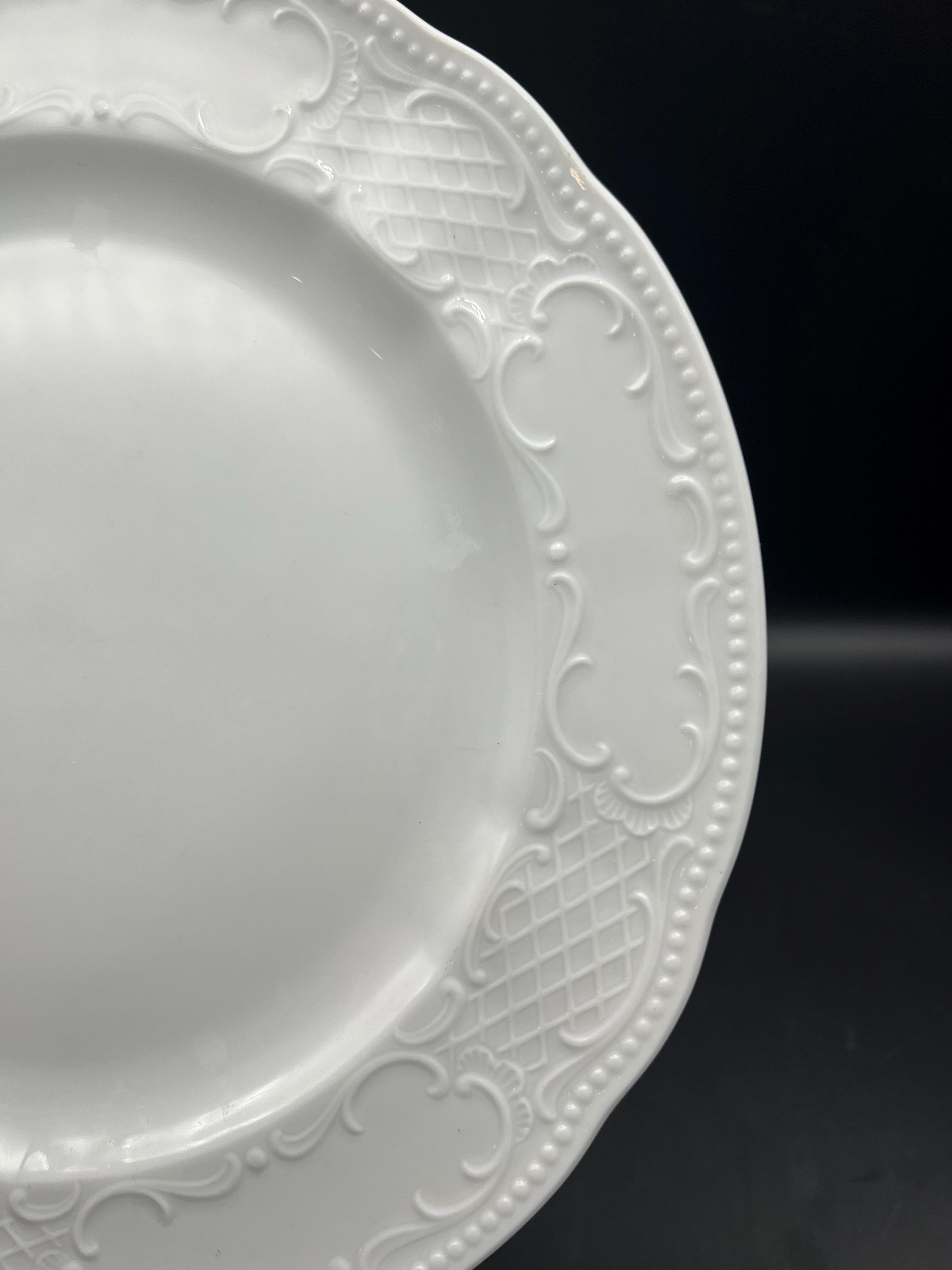 Seltmann Weiden Bavaria Germany Vienna White Dinner Plate 10.5” - Etsy