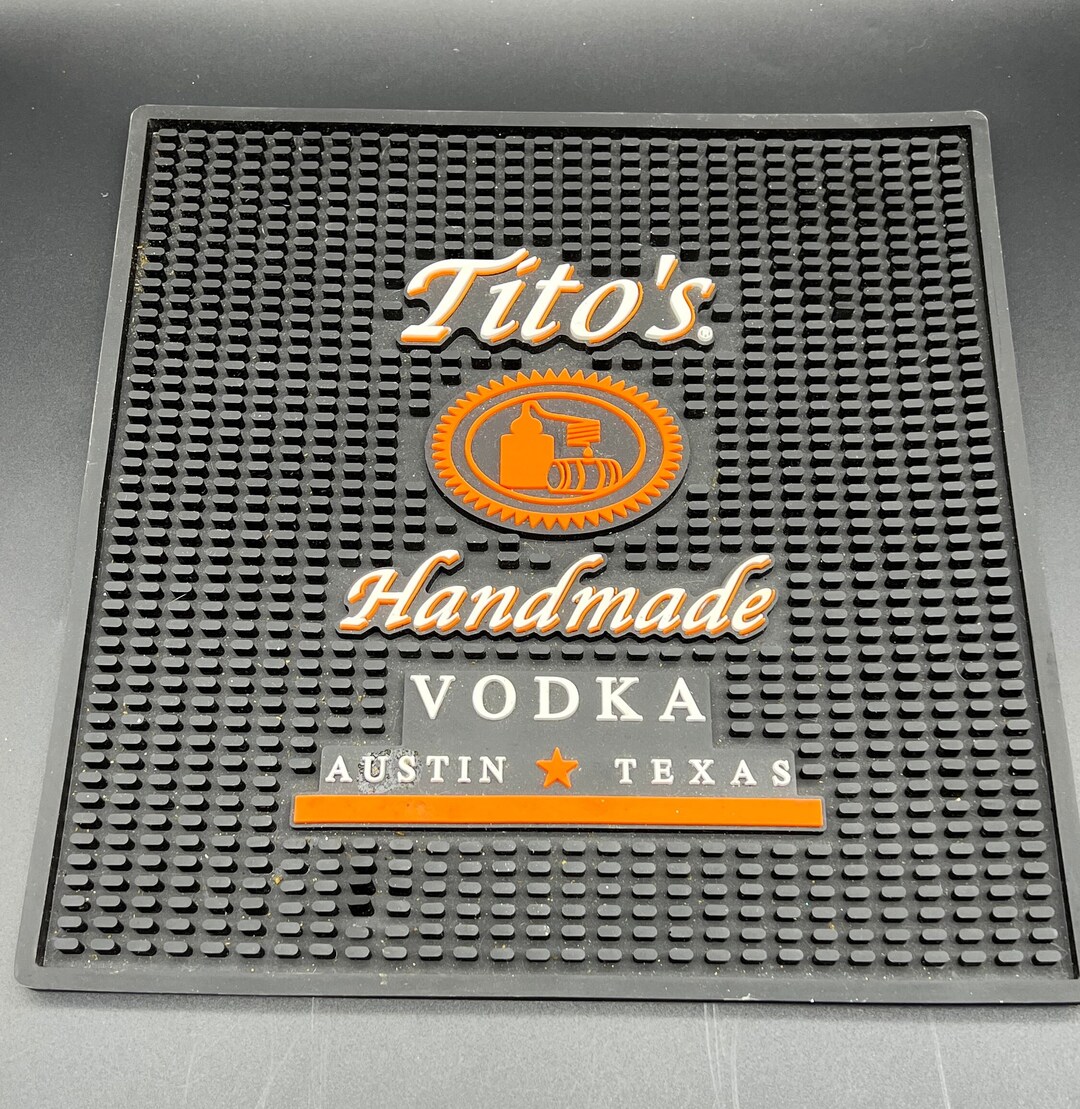 Titos Bar Mat 12 X 12 Rubber Mat Etsy