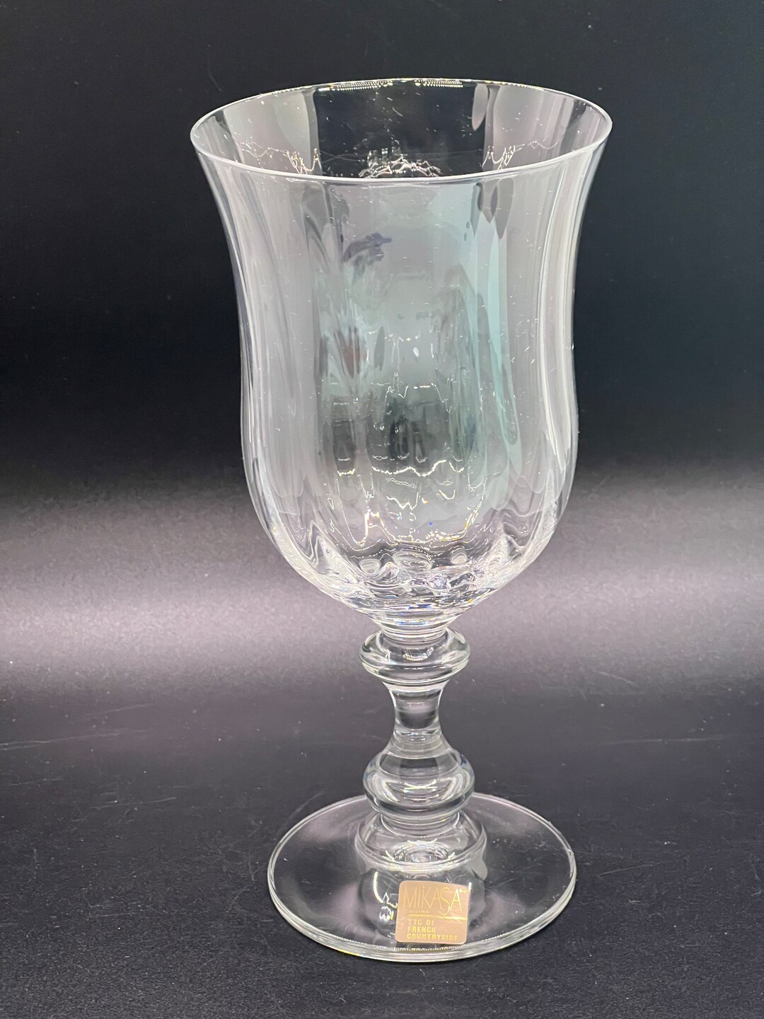 Mikasa French Countryside Iced Tea Glass Goblet Etsy