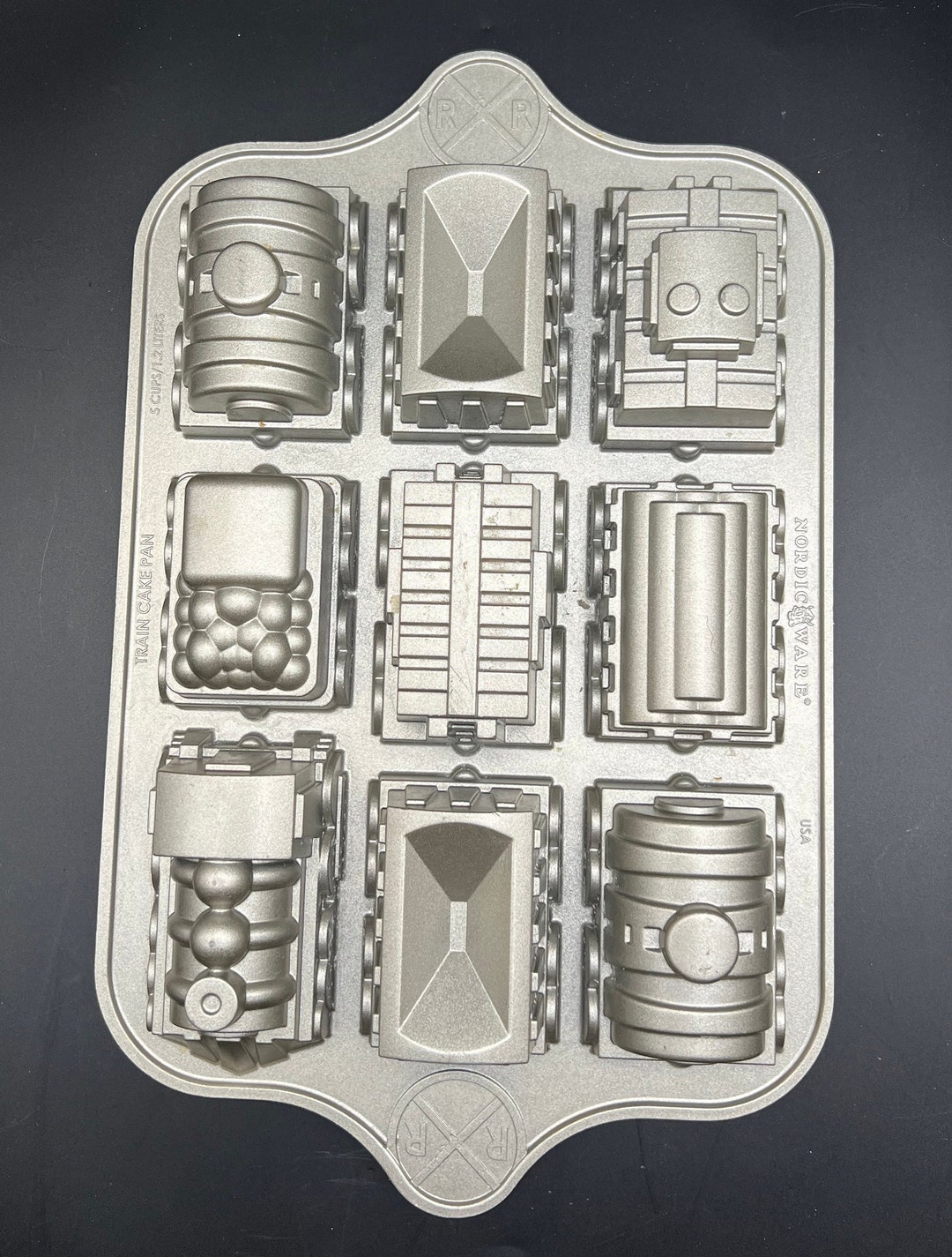 Nordic Ware Train Cake Pan Etsy