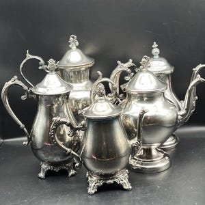 Silver Plated Teapot - Your Choice -  Bridal Shower - Tea Party