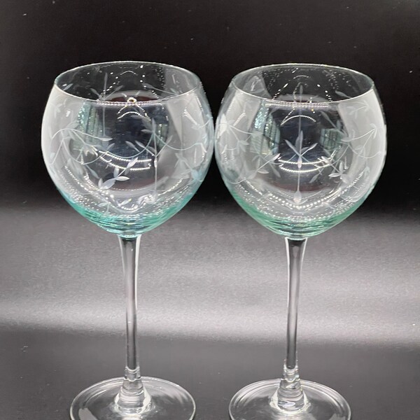 Balloon Wine Glass Etsy