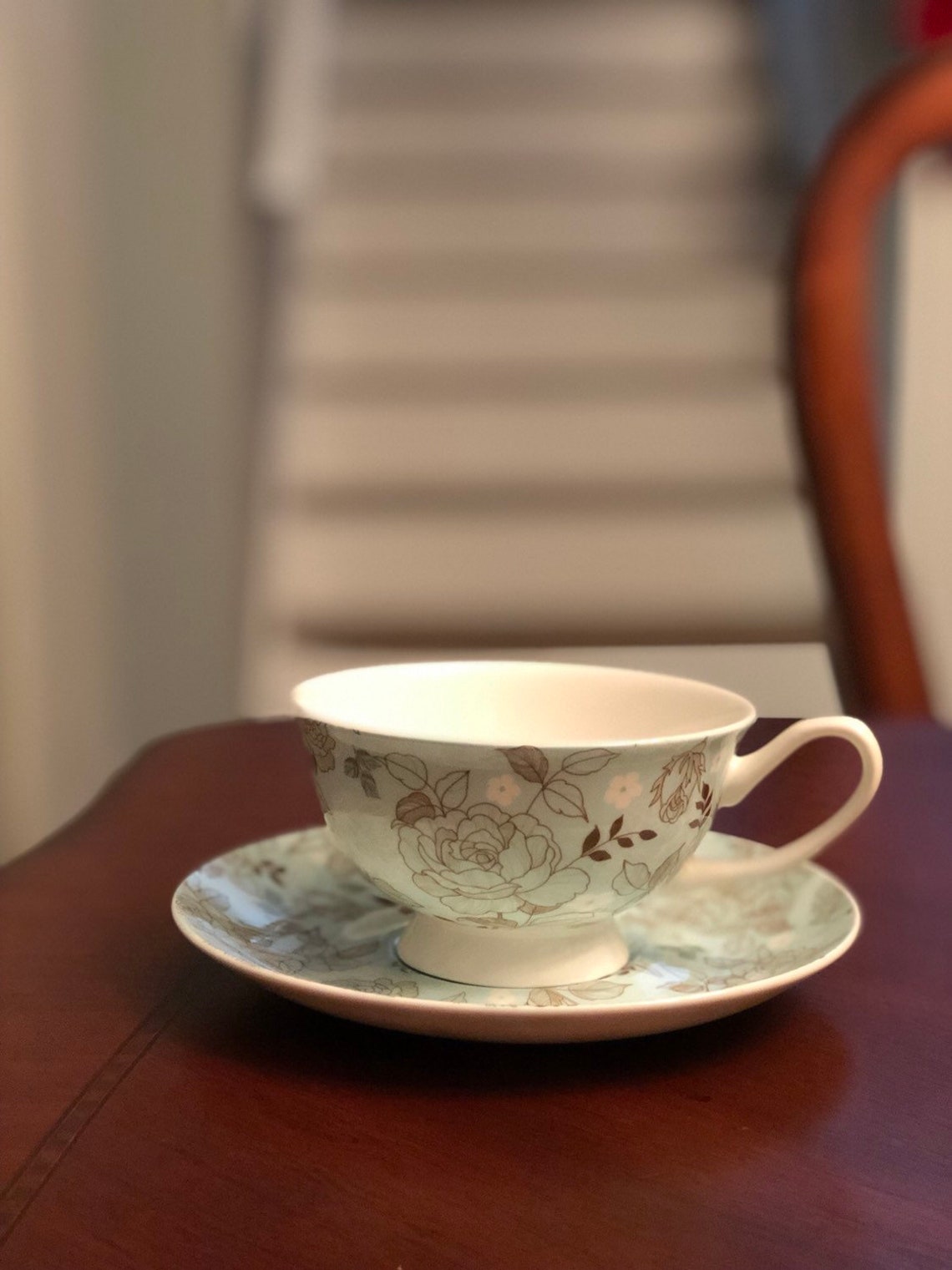 Stechcol Gracie Bone China by Coastline Imports Tea Cup and Etsy