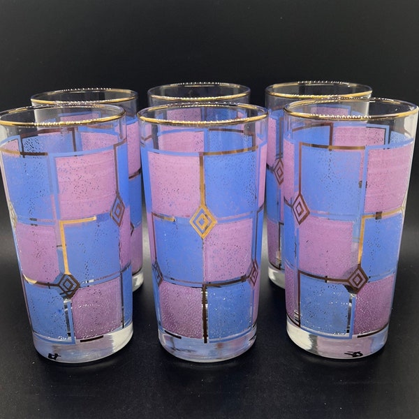 Square Highball Glasses Etsy