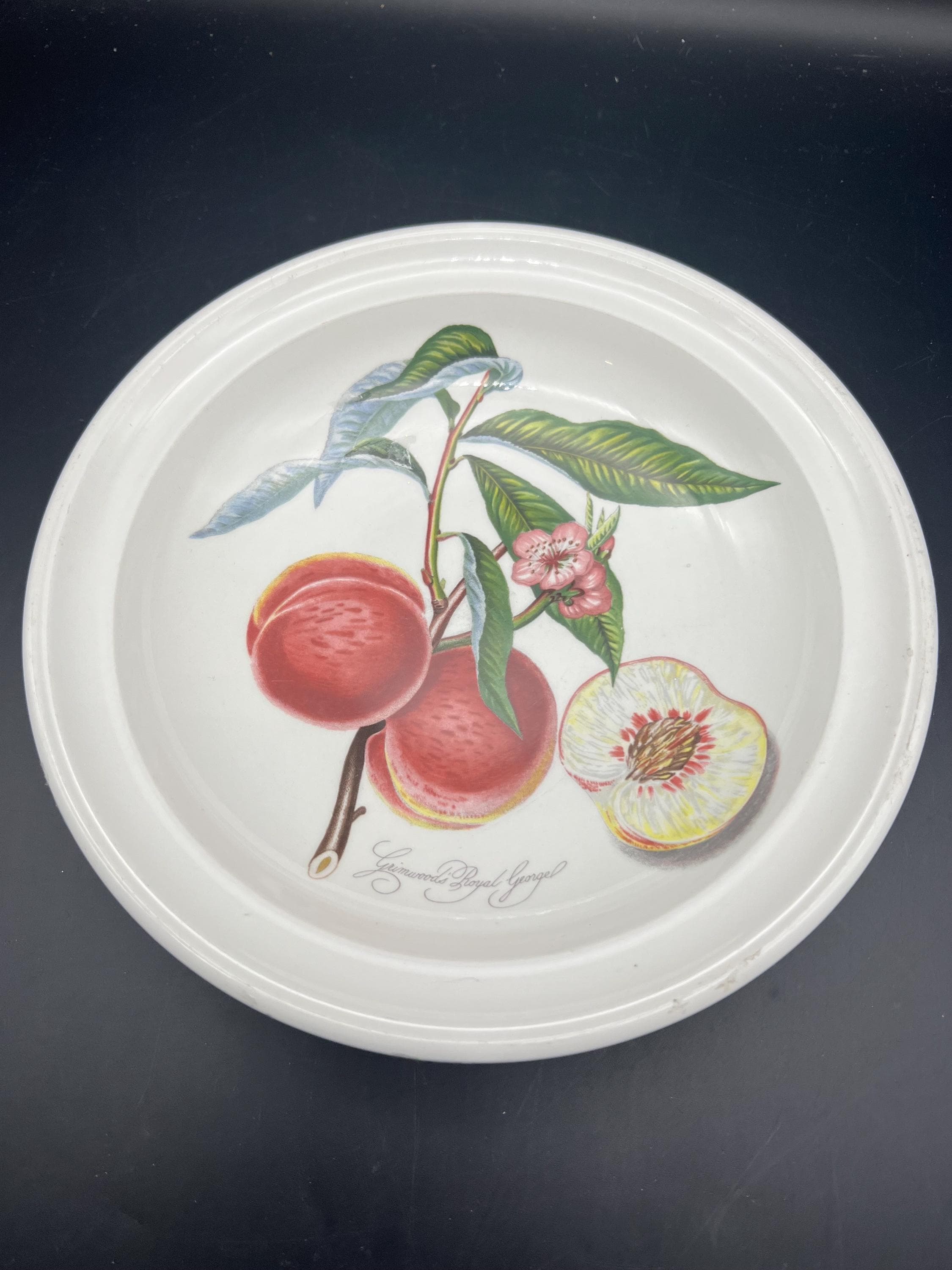 Portmeirion Pomona NO BORDER Three Rim Soup Bowls Royal George - Etsy