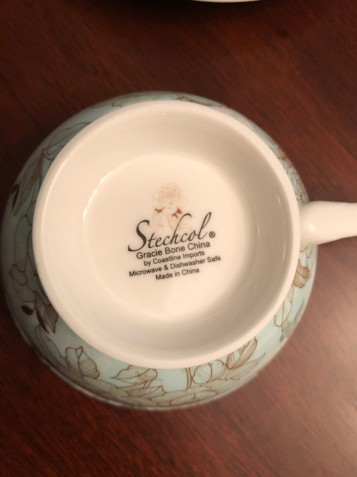 Stechcol Gracie Bone China by Coastline Imports Tea Cup and Etsy