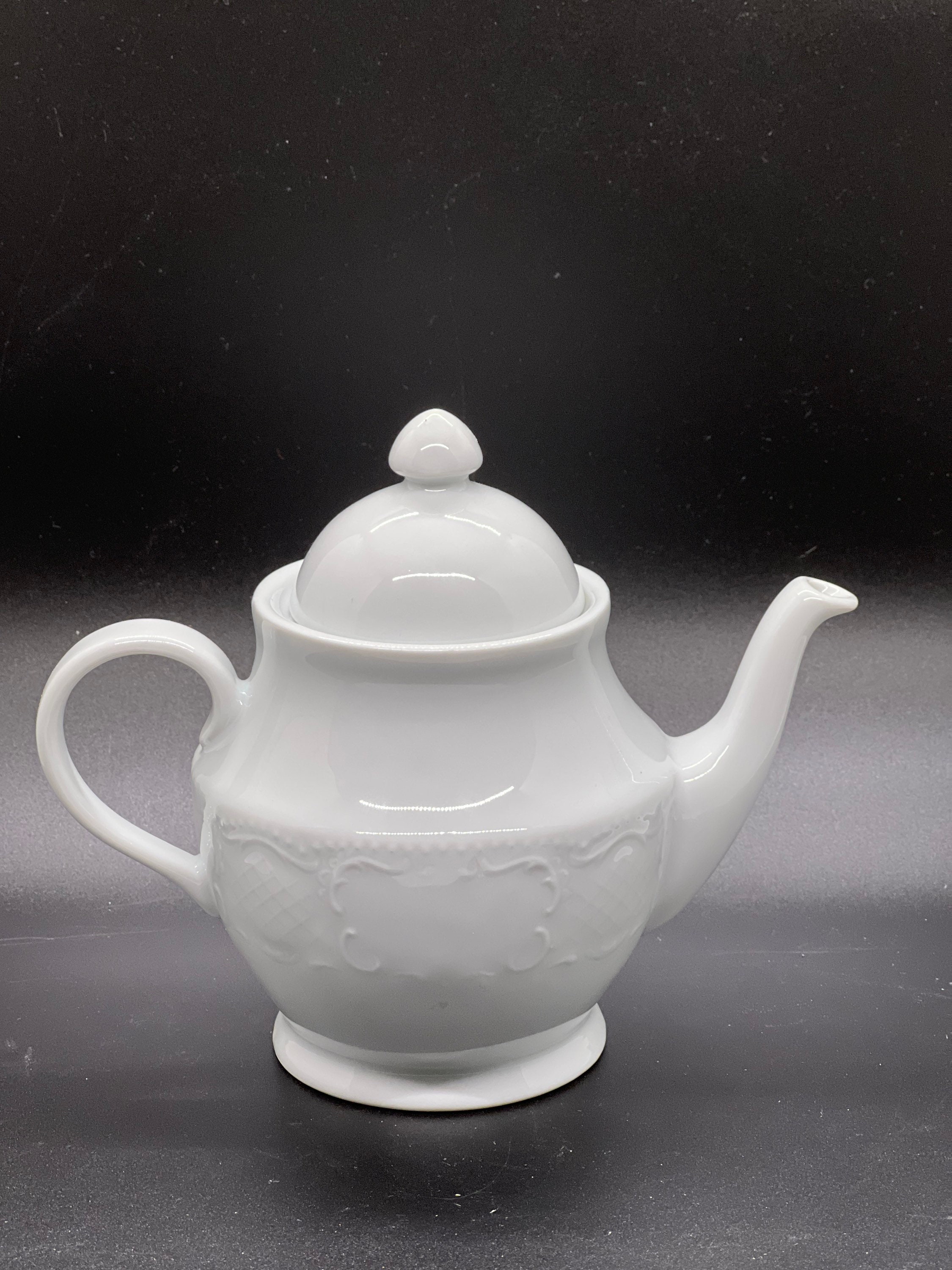 Victoria Porcelain Pate de Limoges Teapot - Etsy 日本