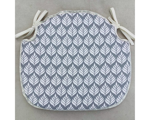 Light Grey elise Smoke Spindle Back Shape Chair Seat Pads to Fit Seats Approx.17x 15 Etsy UK