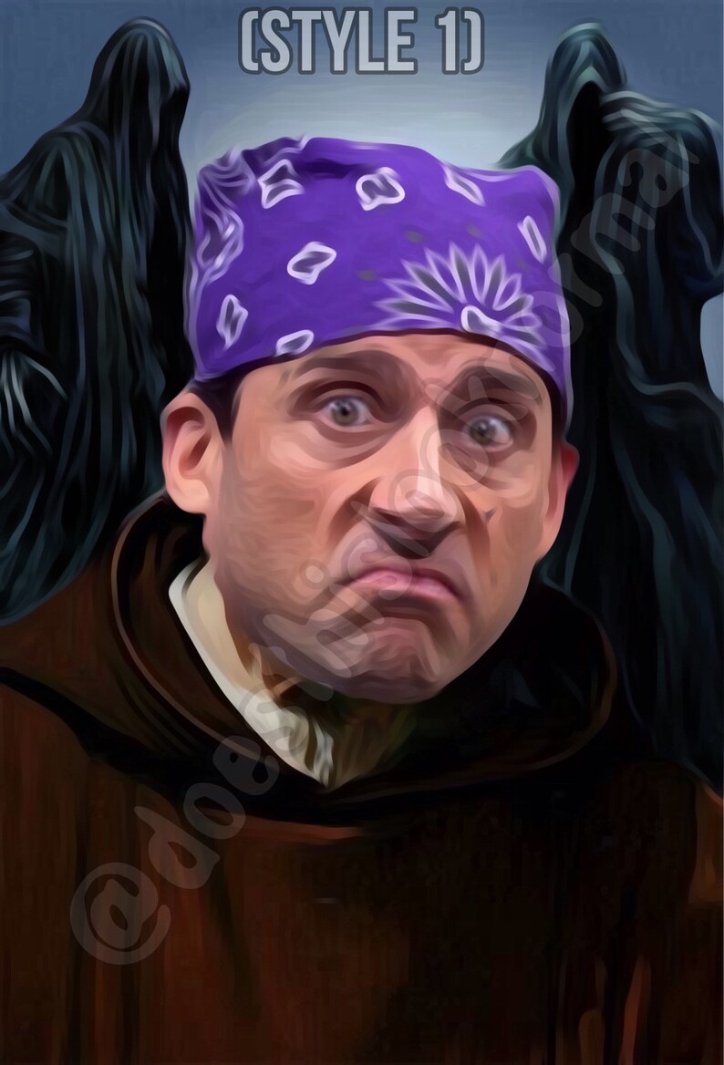 The Office Saint Candles Funny Home Decor Comedy Original Etsy