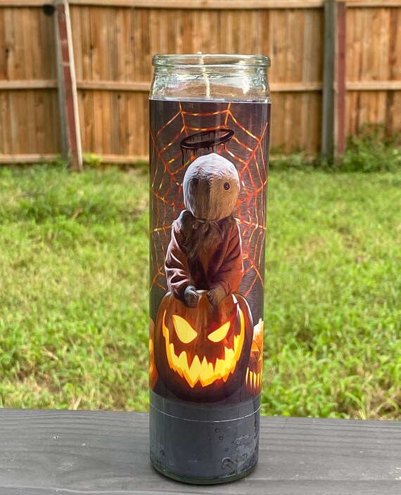 St Sam candle Trick r Treat Samhain horror movie love Etsy