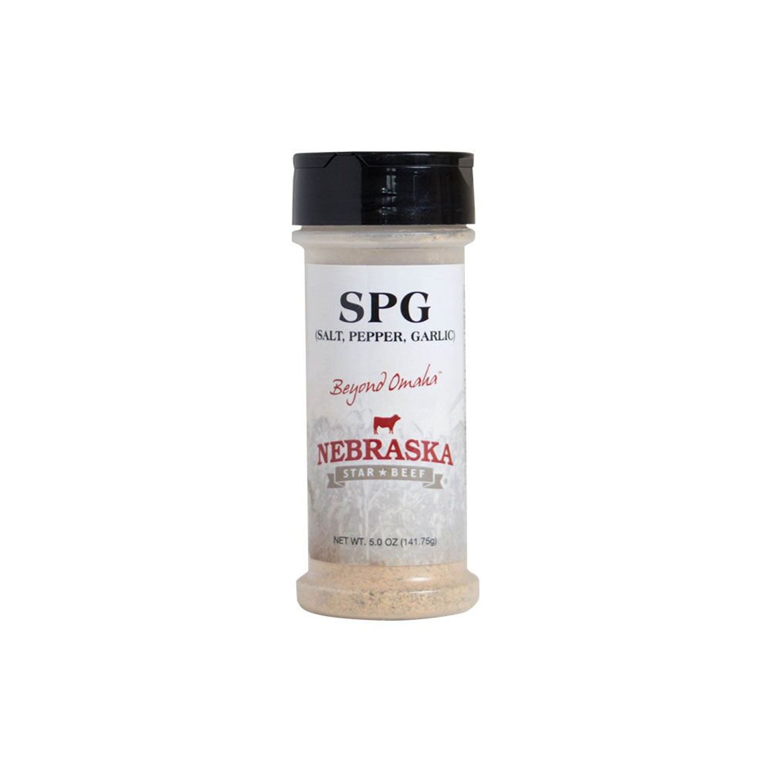 Nebraska Star Beef SPG salt Pepper Garlic Seasoning 5 Oz Etsy