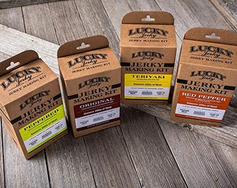 Lucky Jerky DIY Jerky Seasoning Kit Variety Pack