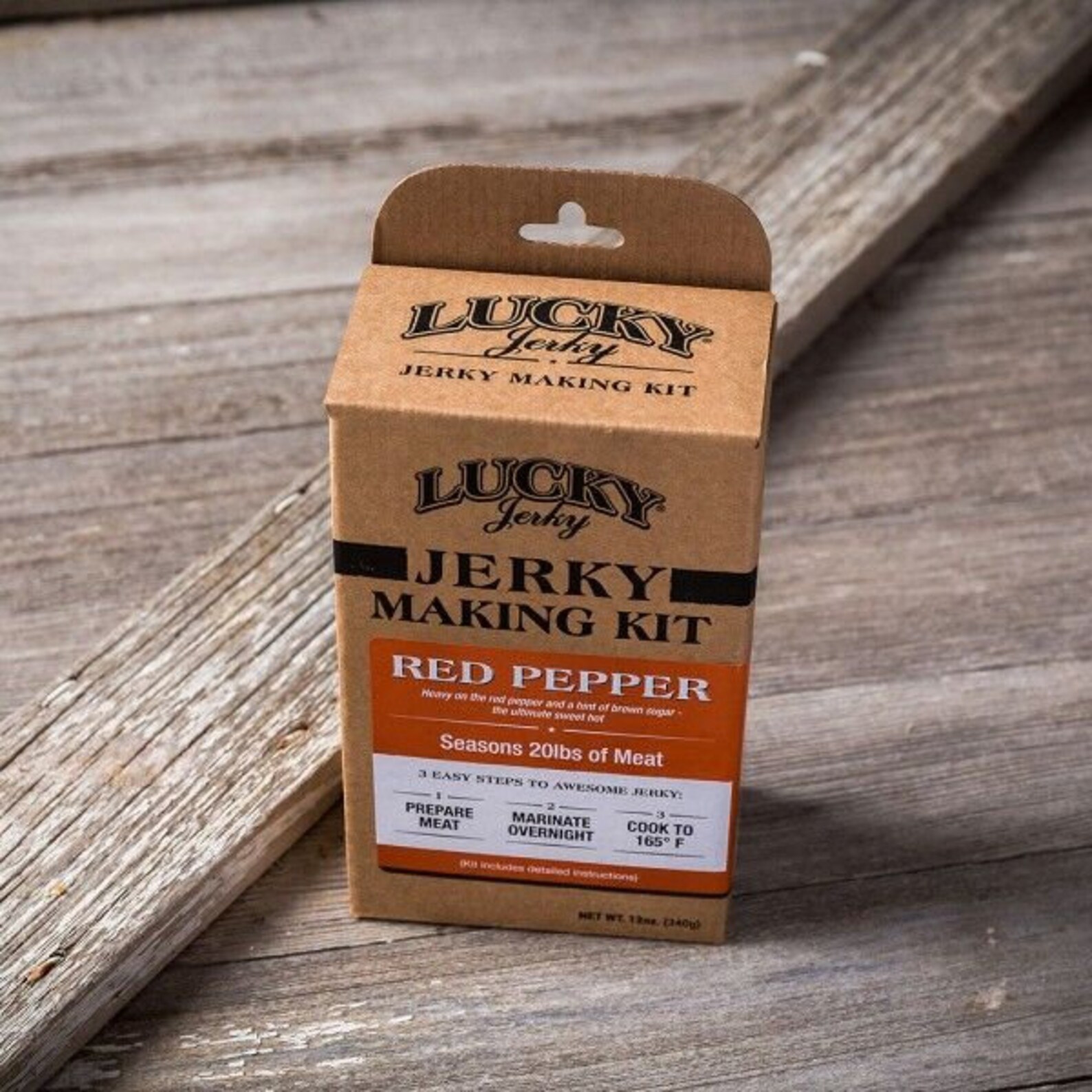Lucky Jerky DIY Red Pepper Jerky Seasoning Kit 12oz Etsy