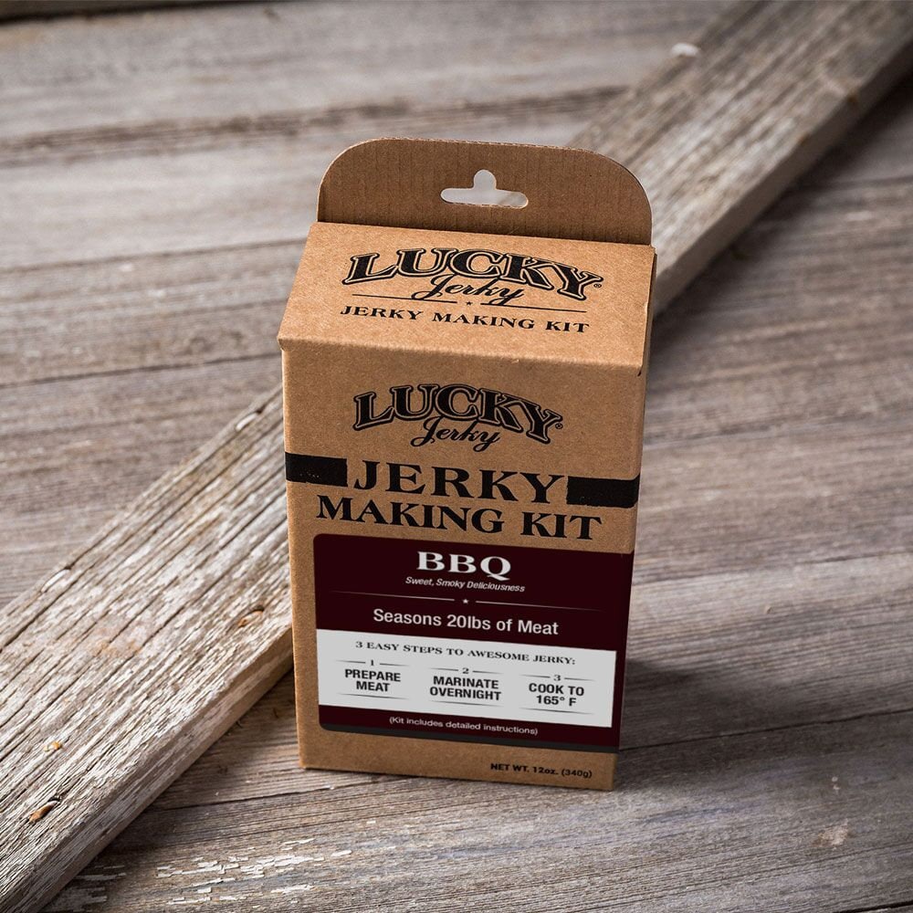 Lucky Jerky DIY BBQ Jerky Seasoning Kit 12oz Etsy