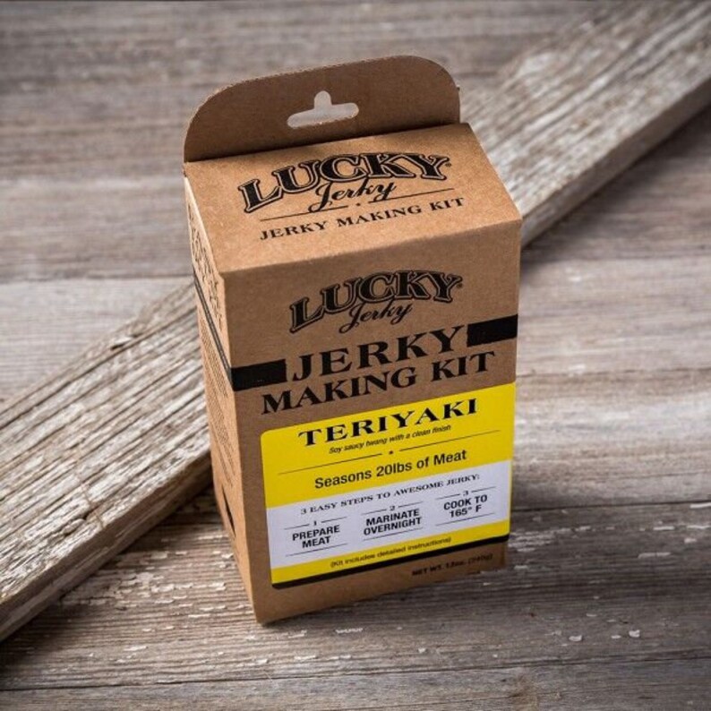 Lucky Jerky DIY Teriyaki Jerky Seasoning Kit 12oz image 1