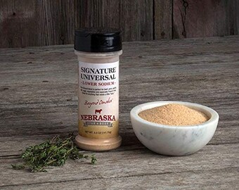 Nebraska Star Beef Signature Universal Seasoning-Low Sodium- 5 oz