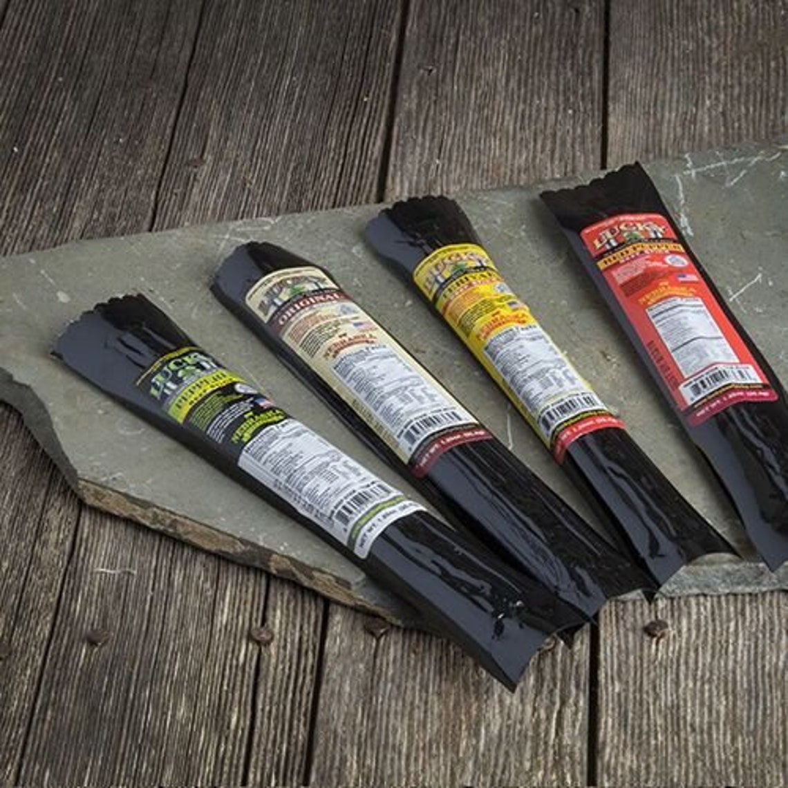 Lucky Beef Jerky Beef Stick Variety Pack 15 oz Etsy.de