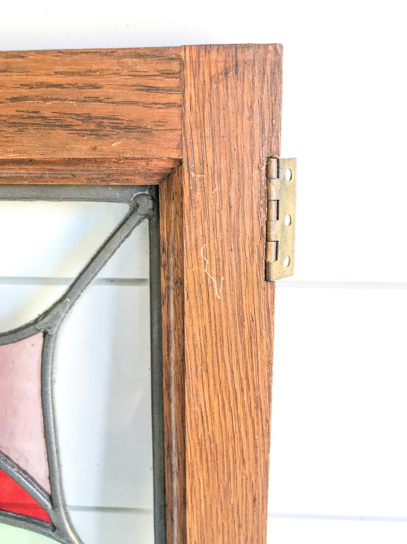 Set of Antique Stained Glass Doors Stained Glass Etsy