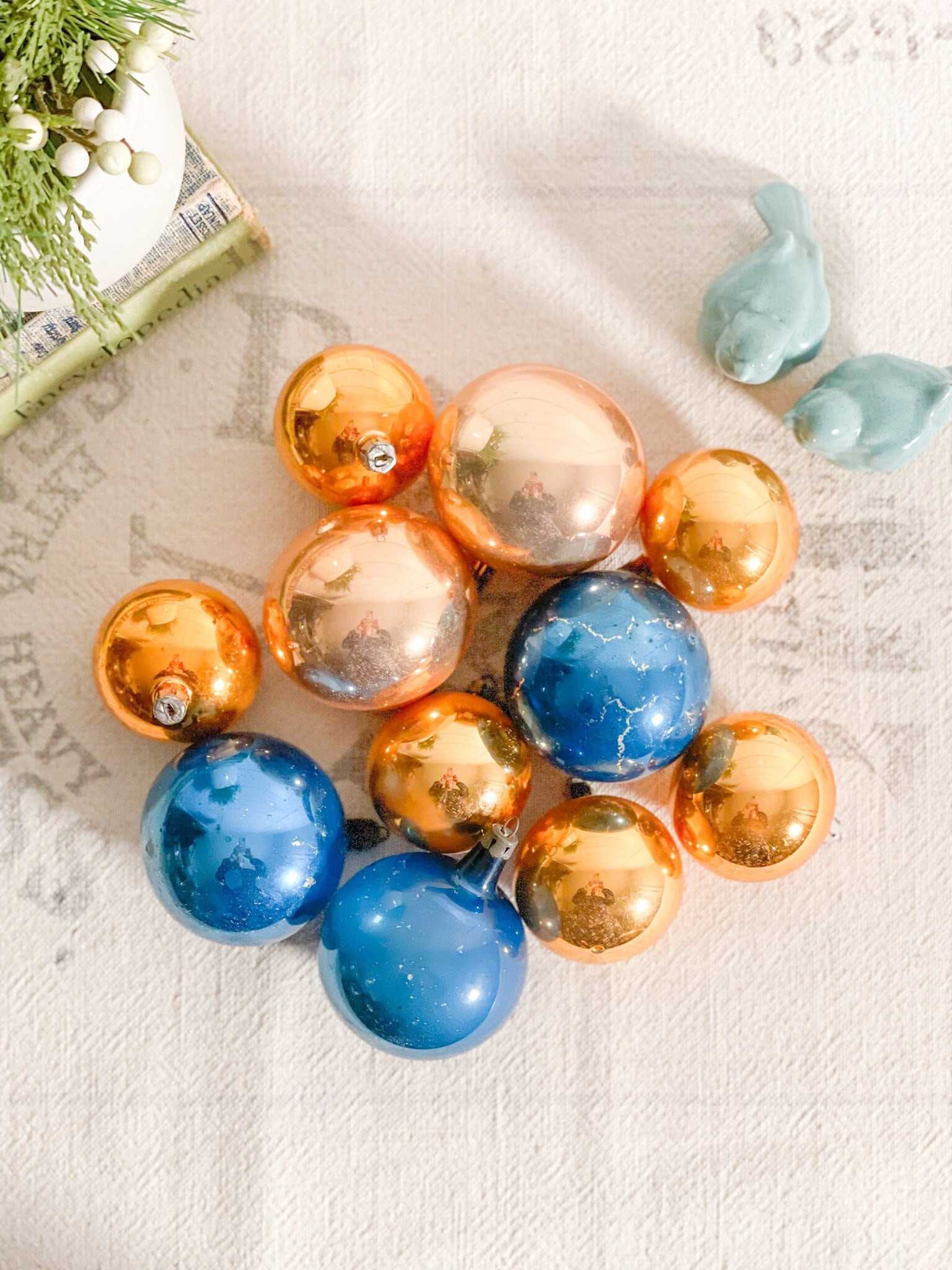 Glass Ornaments 1950s Poland - Etsy