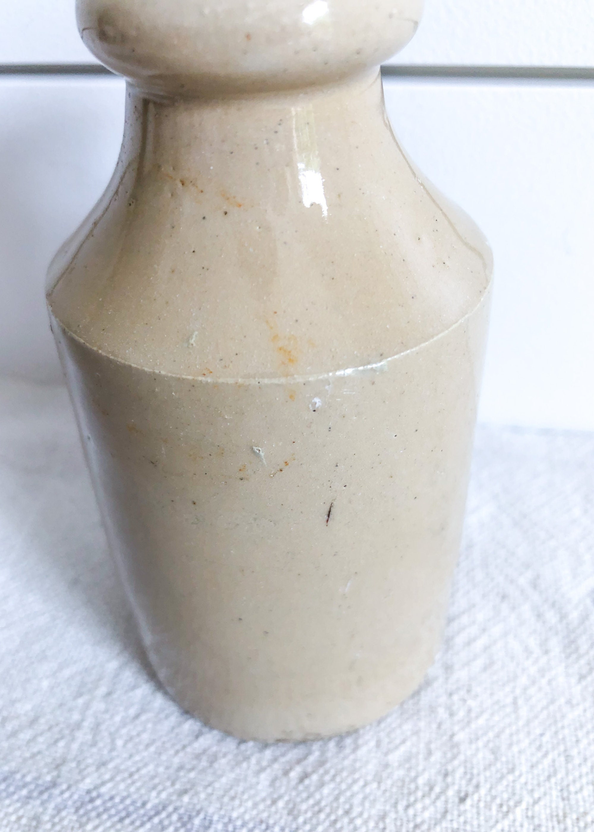 アンティークの英国製ストーンウェアインクボトル - Etsy 日本