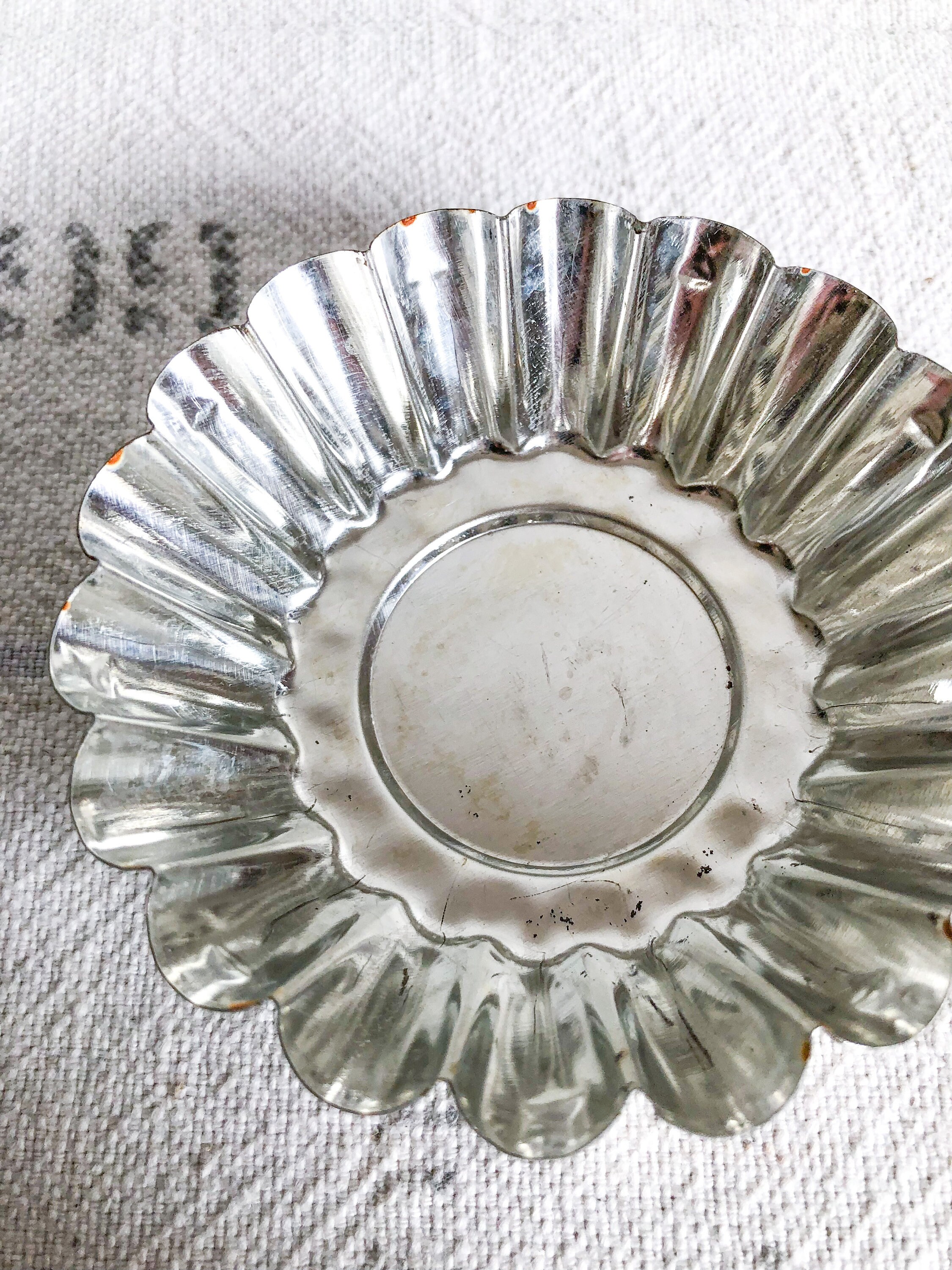 Vintage Set of Miniature Tart Tins Mini Tart Molds Etsy