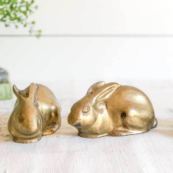 Brass Rabbit Etsy