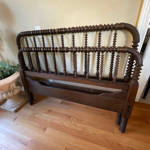 Antique Jenny Lind Queen Size Bed Frame. This Frame is at Etsy