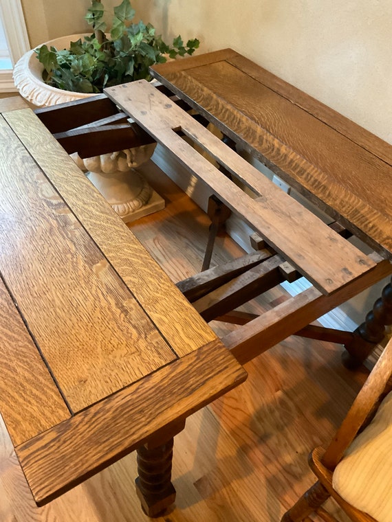 Antique Expanding Pub Table. Old English Pub Table Etsy