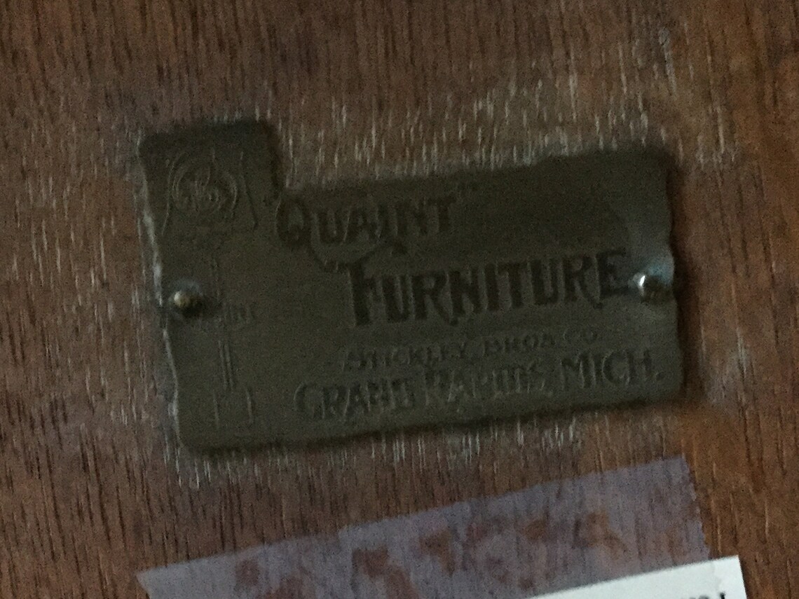 Vintage Quaint Furniture by Stickley Brothers Rocking Chair Etsy