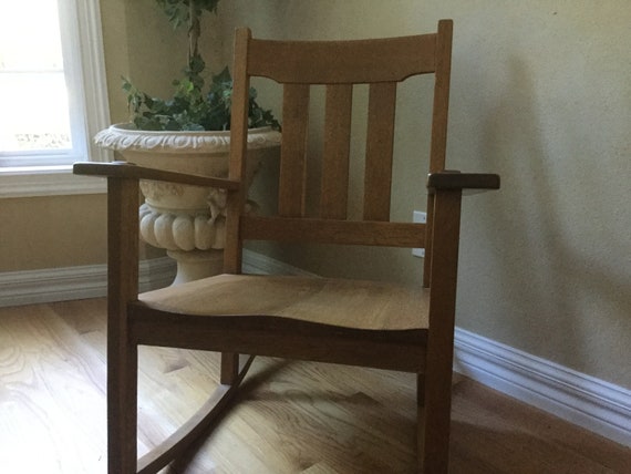 Quaint furniture stickley brothers rocking chair sales