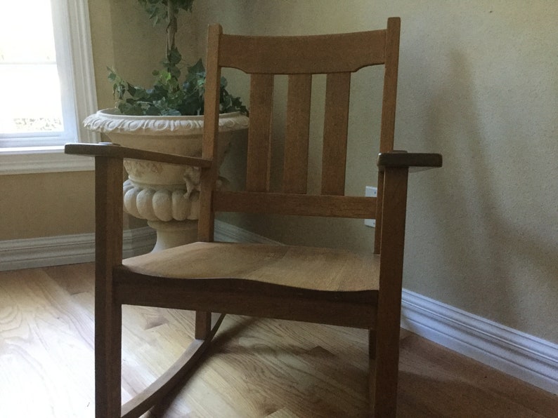 Vintage Quaint Furniture by Stickley Brothers Rocking Chair Etsy