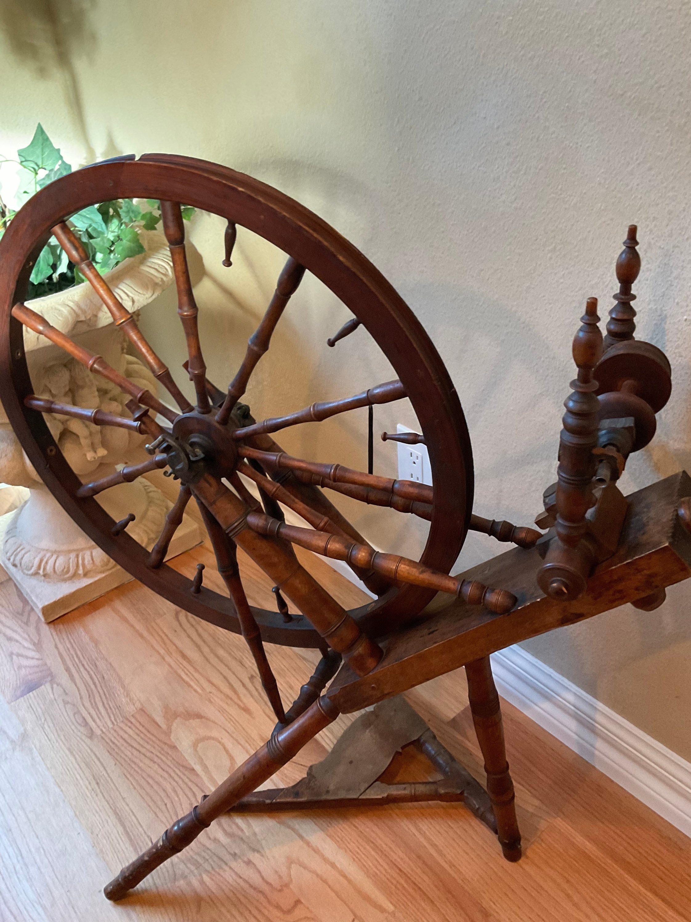 How I Restored an Antique Spinning Wheel: Part 1