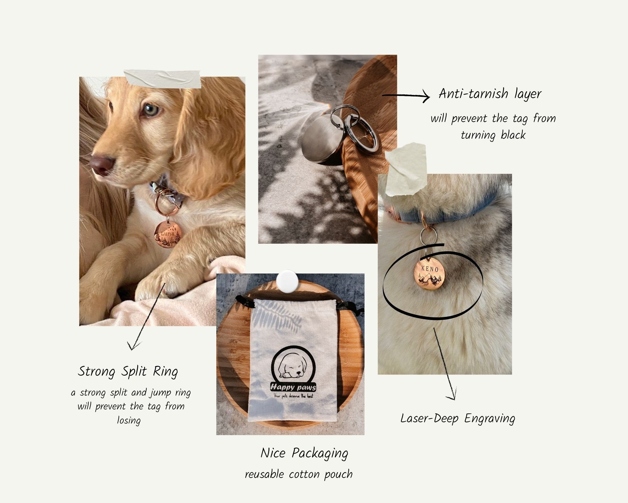 Boxing Glove Dog Tags Personalized Pet Tag for Dogs Pet Etsy