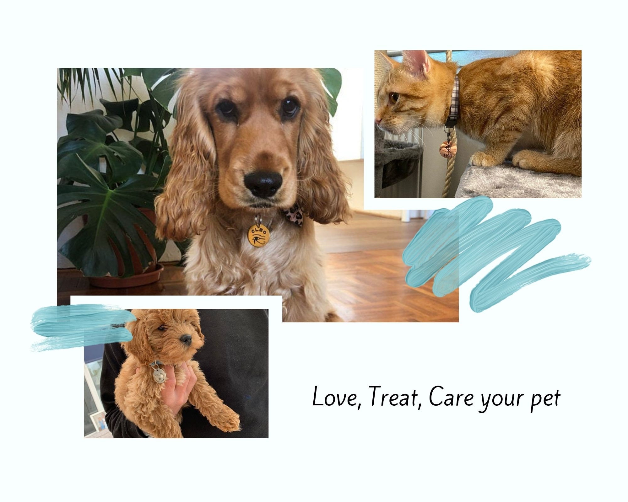 Personalisierter HundeIDTag Hund Namensanhänger Gravierter Etsy